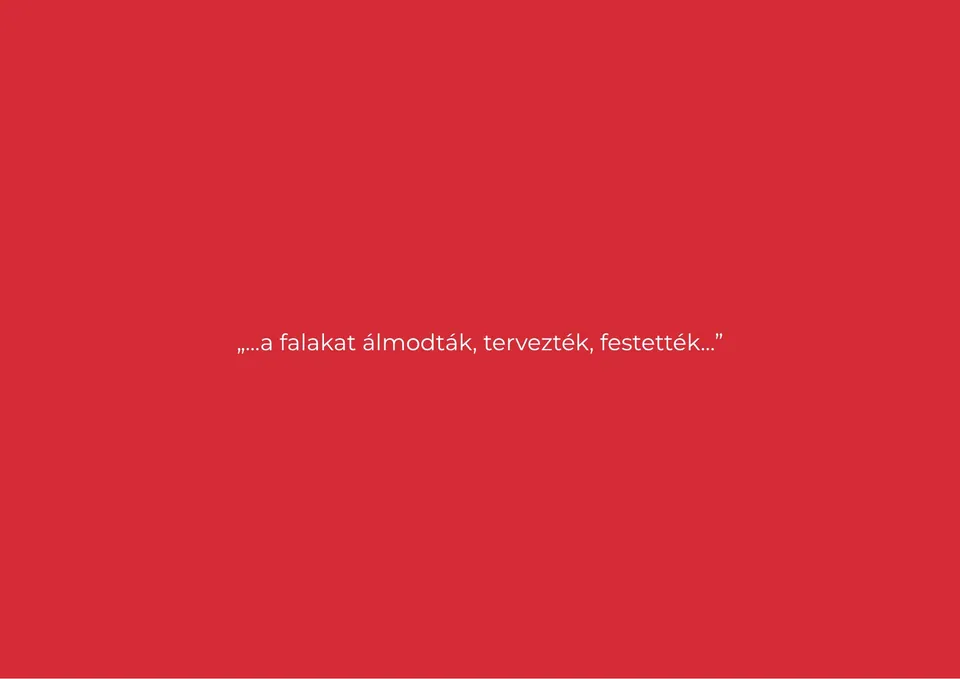 A „Falra festett álmok" album 144. oldala