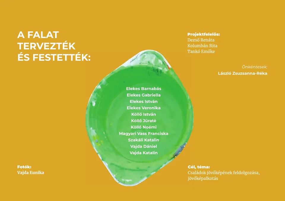 A „Falra festett álmok" album 152. oldala