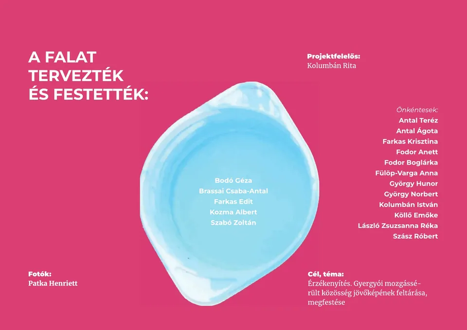 A „Falra festett álmok" album 156. oldala