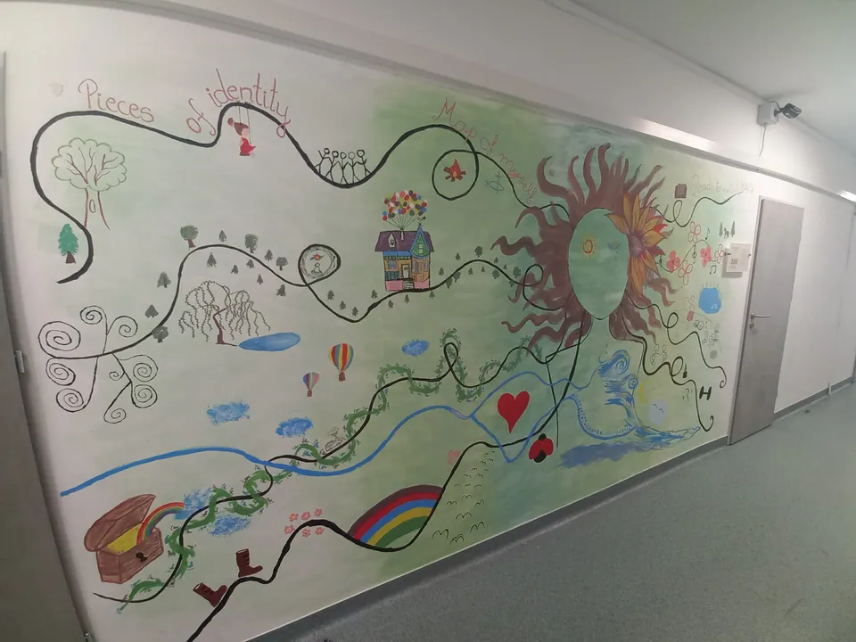 Mural Painting at Babeș–Bolyai University